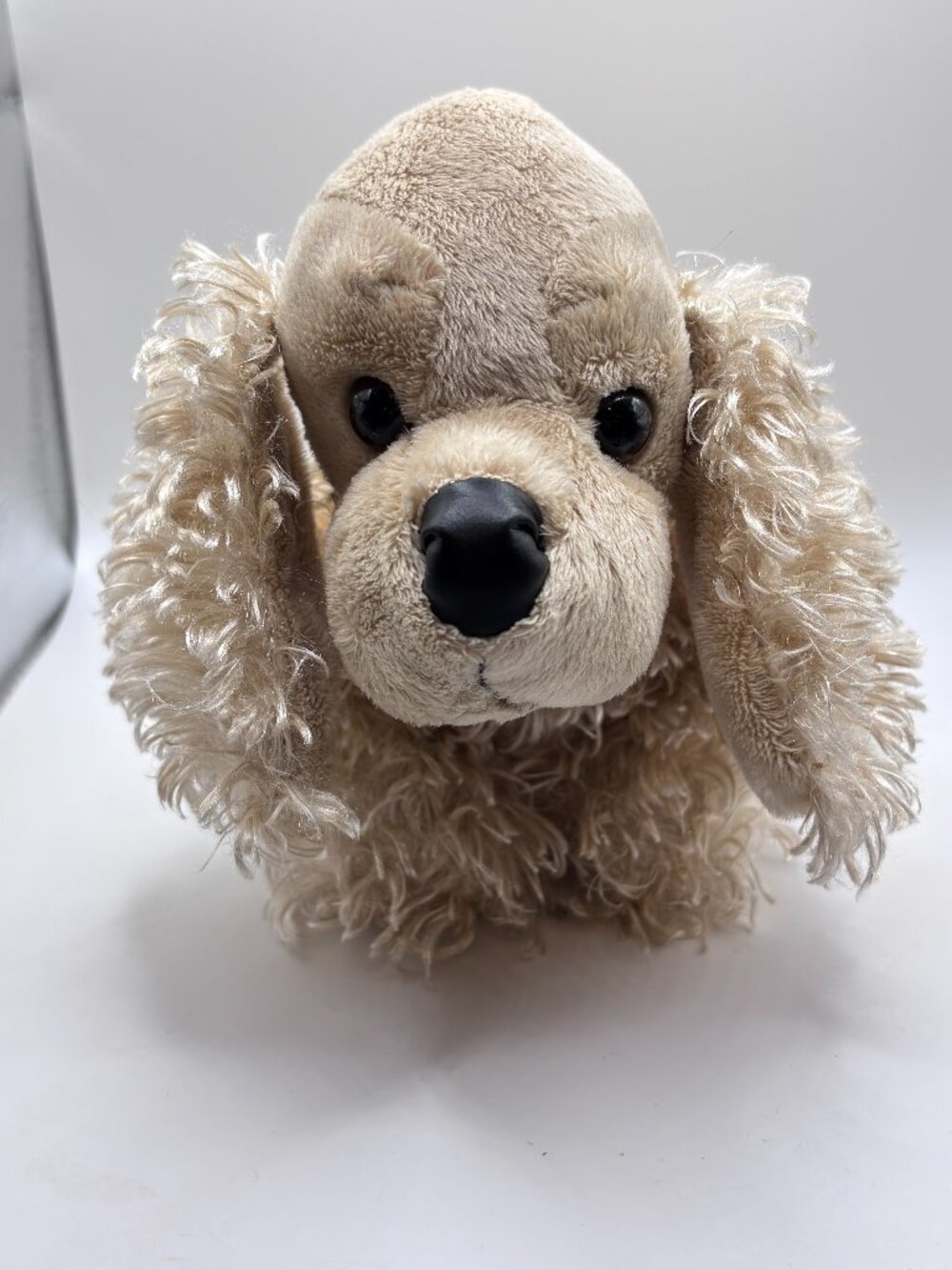 Ganz Webkinz American Cocker Spaniel Ivory Plush Stuffed Animal Toy Dog NO Code